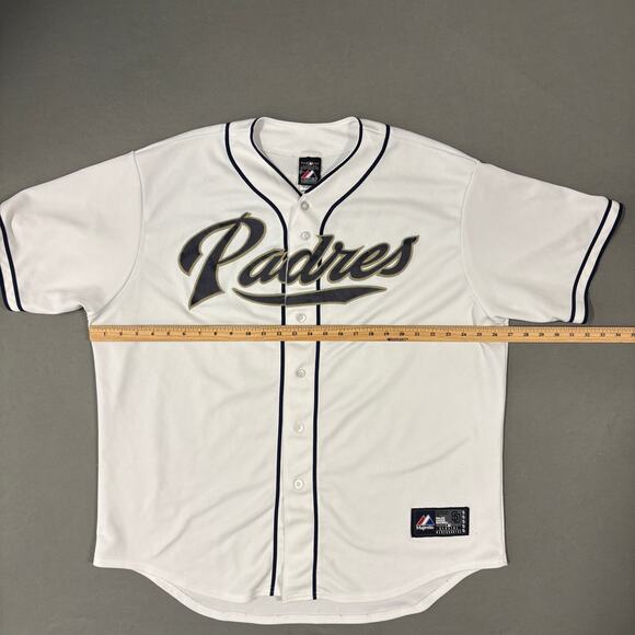 Genuine‎ SAN DIEGO PADRES Lamont #37 Jersey Size XXL by Majestic - Picture 10 of 12